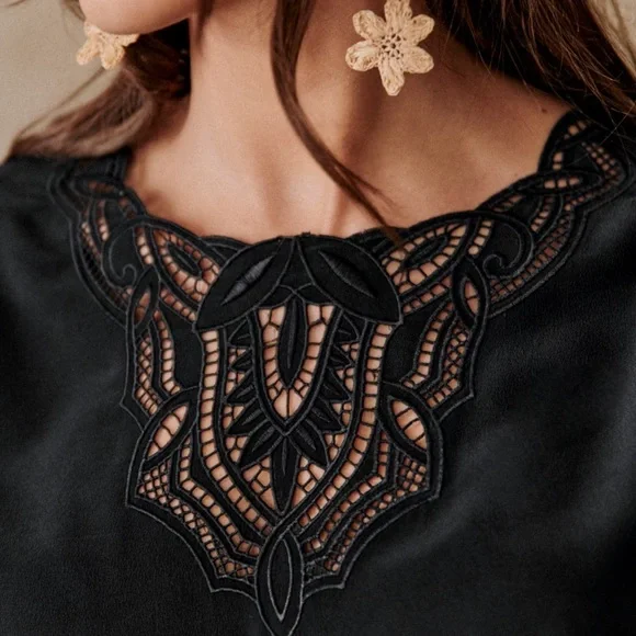 ❗️SOLD❗️NWT - Sezane Carlotta blouse size US 4 (EU 36) - Picture 7 of 8